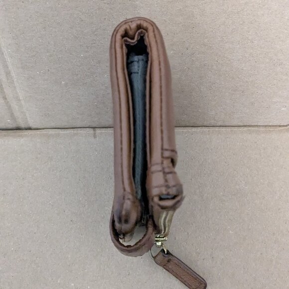 Fossil‎ Brown Leather Wallet Long Live Vintage - Picture 4 of 14